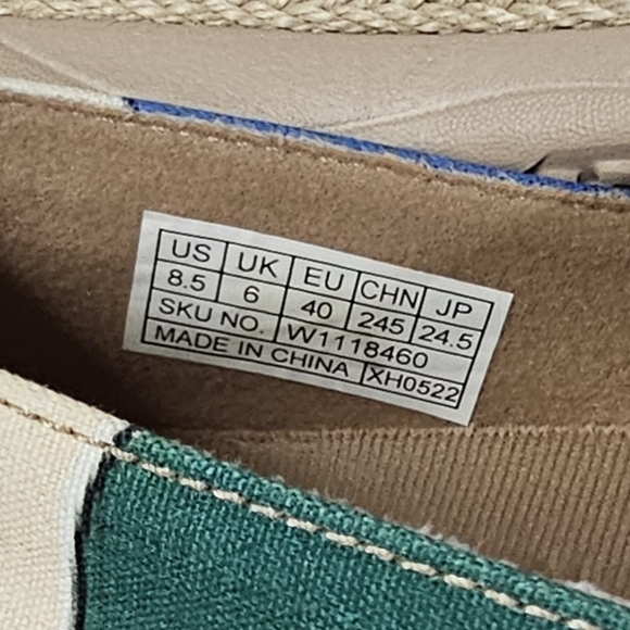 UIN Tropical Day Marbella 8.5 Women's Canvas Espadrilles Colorful Light Shoes - Picture 13 of 13